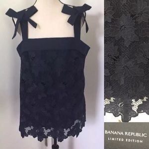 New Banana Republic Limited EdItion Top L Lace